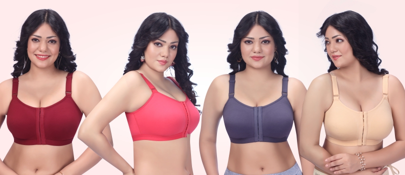 Fron Open Bra in Plus Size