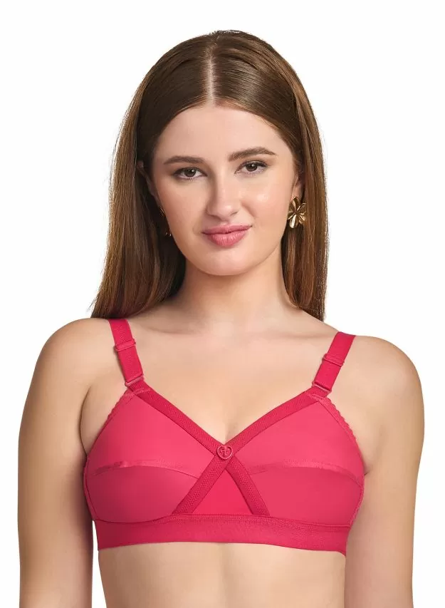 Krutika plain daily wear non padded bra