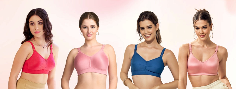 stylish non padded bras for larger busts full coverage bra