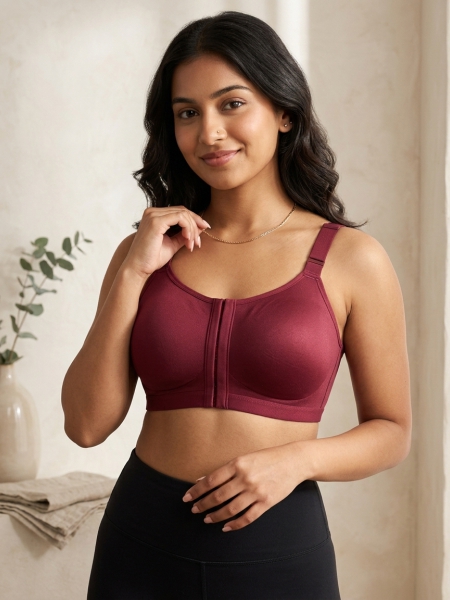 Riza Front Open Bra