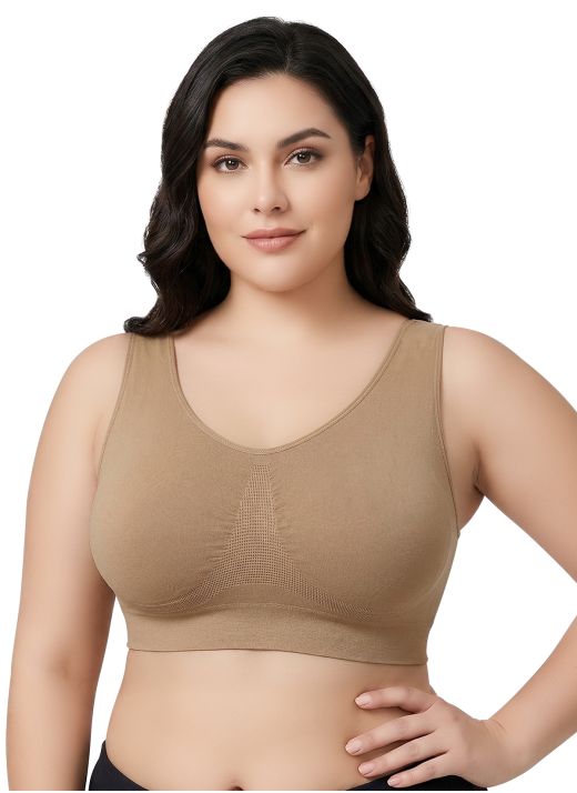 Rouched Daily Wear Bra
