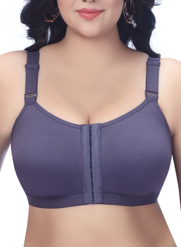 Trylo MINIMIZER 36 GREY C - CUP Women Full Coverage Non Padded Bra