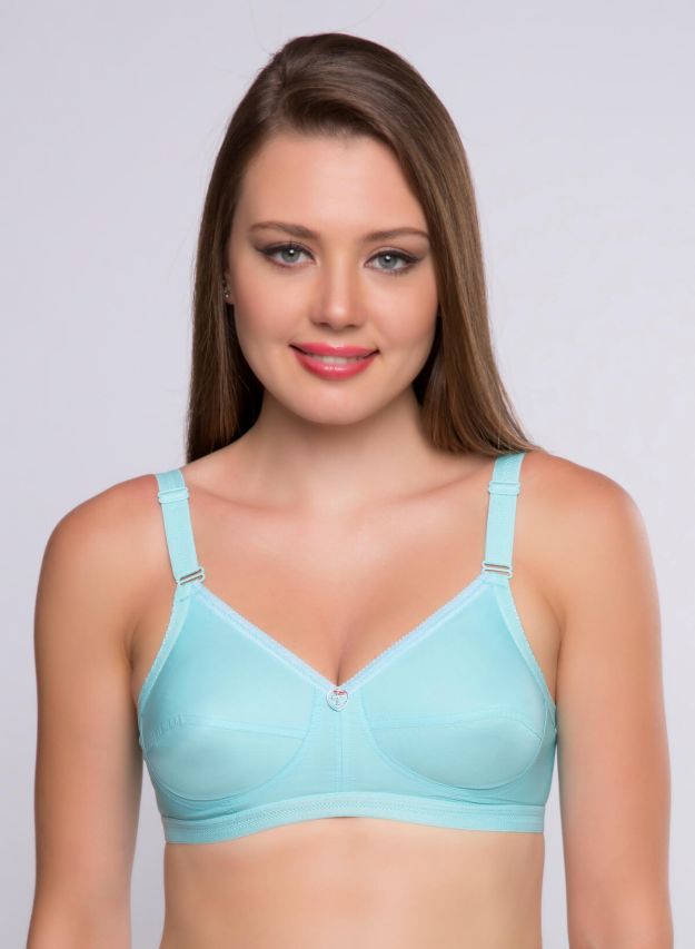 TRYLO Sarita Bra Available in C -Cup Sizes from 30 to 46 in Color  White/Black/Skin/Red/Sea/Green & Pink, at  Women's Clothing store
