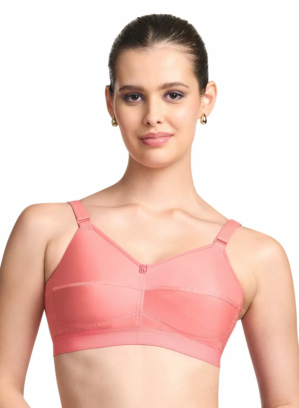 Shop Riza CottonFit Plus Size Full Coverage Bra 10 Days Return